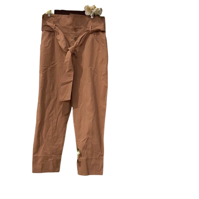 Morrison Womens  Size 14 / 4 High Waisted Pants Brown 