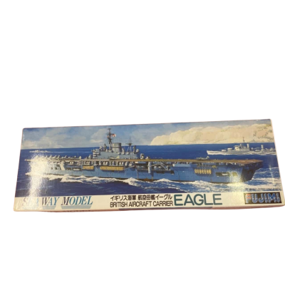 Fujimi sea way model British aircraft carrier EAGLE model 1/700 kit