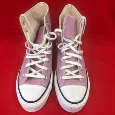 Converse Womens  Size UK 7 / US 9 Lift Platform High Top Sneakers Purple 