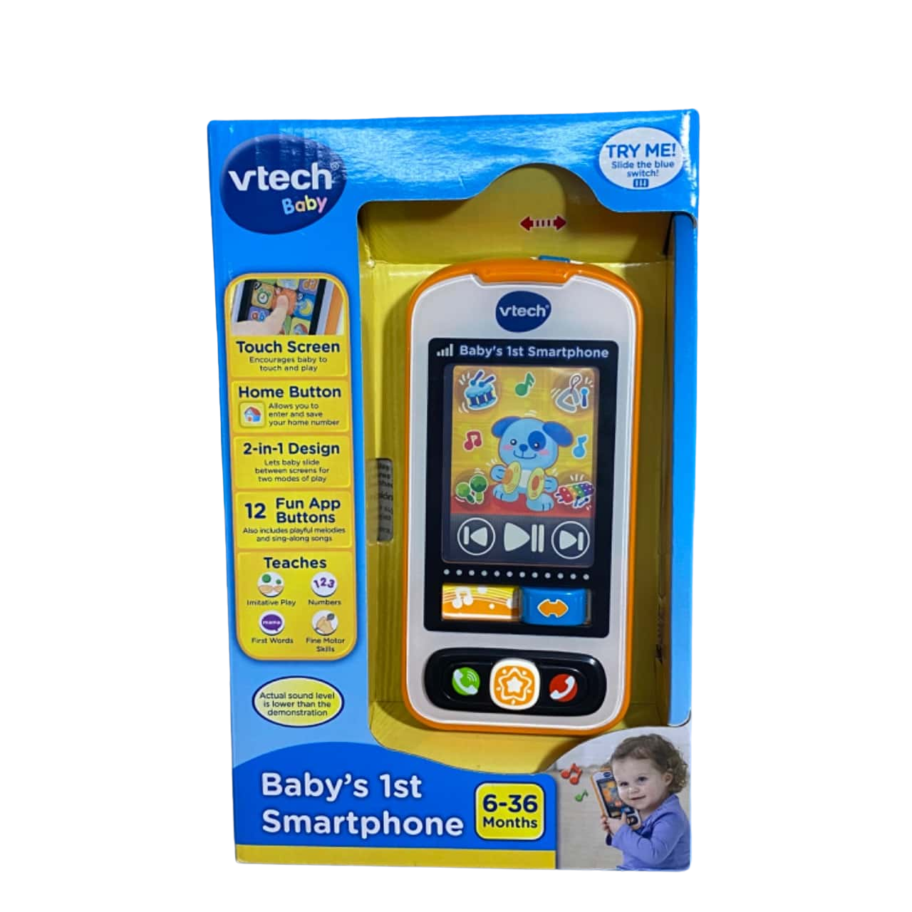 VTech Touch And Swipe Baby Phone