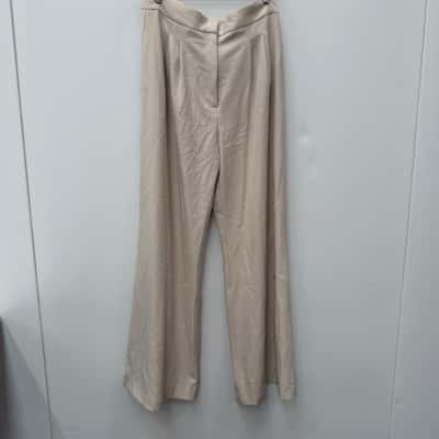 Dazie Cream Smart Trousers - Size 16 