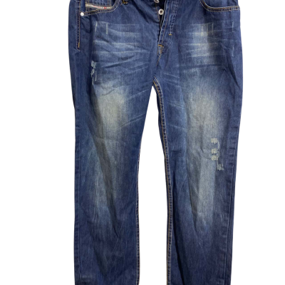 Adidas Blue Denim Jeans Size 36 