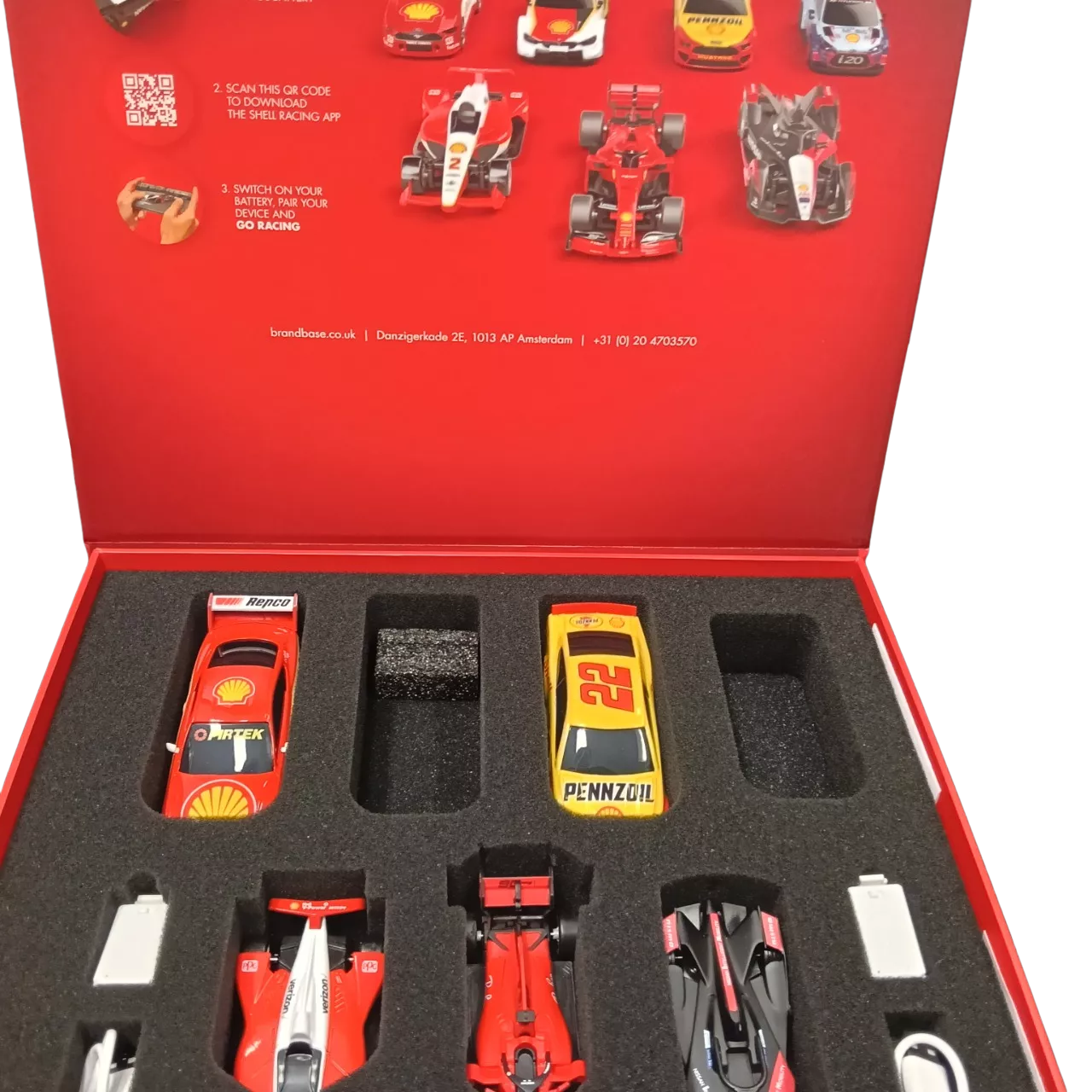 Shell Motorsport Collection V-Power Set 5 Cars Red Remote Control Car(s ...
