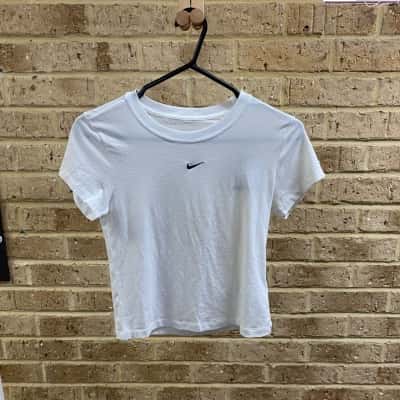 Nike Womens white top Size S 