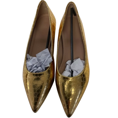  Wei Ming xin   Size 39 Flats / Heels Gold 
