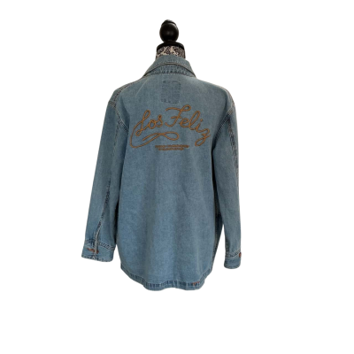 Pull & Bear Mens  Size M Denim Jacket Blue 