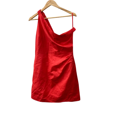 RUNAWAY Womens  Size L Mini Dress Red 