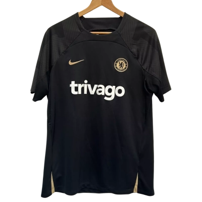Nike Mens Size L Black Chelsea Football Club Jersey