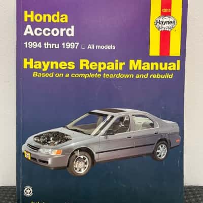 Haynes Honda Accord repair manual 