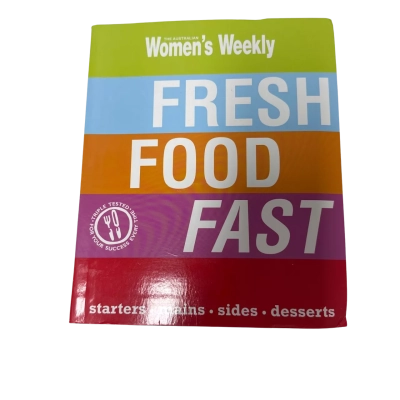 Woman’s weekly fresh food fast 