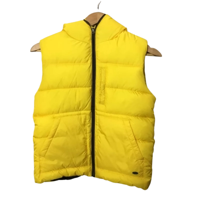 Zara Kids  Size 11 / 12 Puffer Vest Yellow 