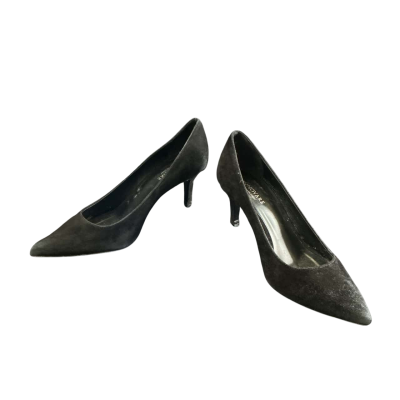 Innovare Made in Italy Womens black suede Heels size 36