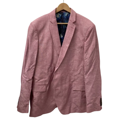 Johnny Bigg Mens  Size 3XL Blazer Dusty Pink  