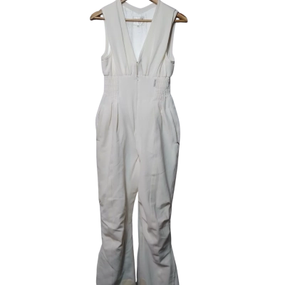 Cresson Women's Size 11 Sleeveless White Jumpsuit 
