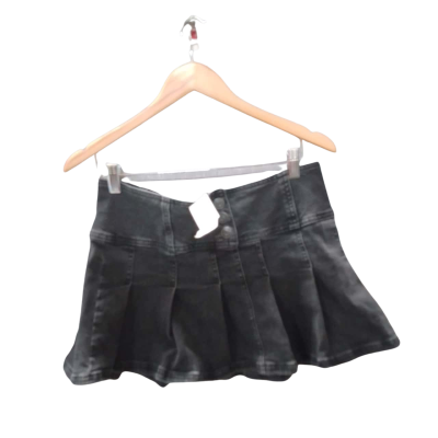Urban Outfitters Womens  Size L Denim Skirt Black  