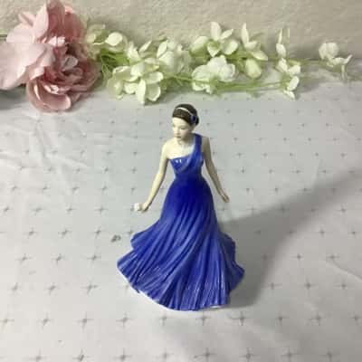 Royal Doulton “Lottie” Lady in Blue Gown Figurine
