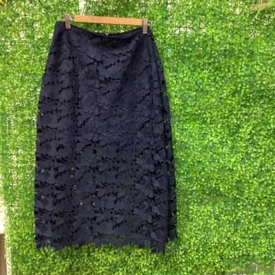 Keepsake the Label Womens  Size S Pencil Skirt Blue 