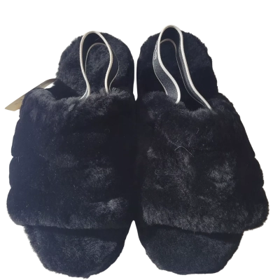 UGG Womens  Size 8 Slippers Black  