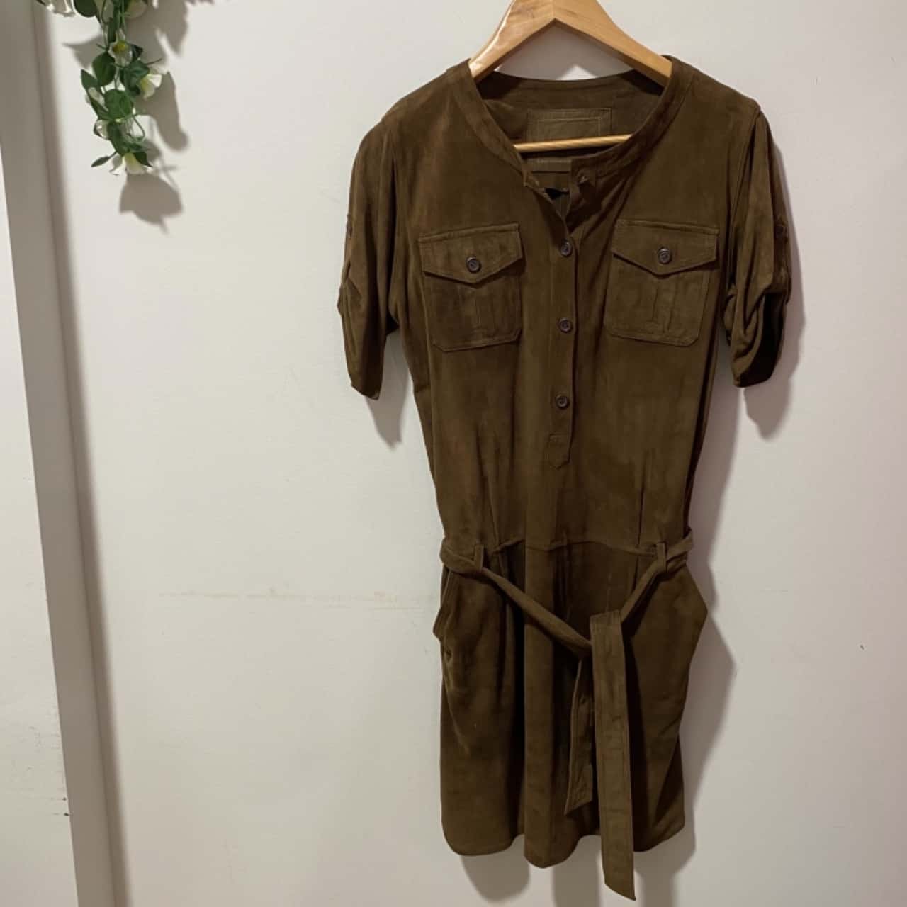 massimo dutti brown dress Pre-Loved Nordstrom Women's Tonal Sketch Floral Maxi Slip Dress Brown Size  L – Elle & Beck