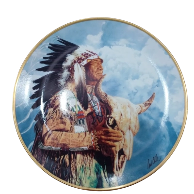 Hear Me Great Spirit by Paul Calle plate