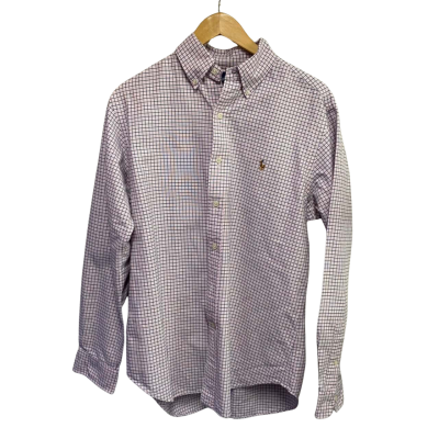 Ralph Lauren Mens  Size M Checked Shirt  