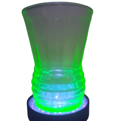 VINTAGE ART DECO 1920's to 1930's GREEN DEPRESSION GLASS