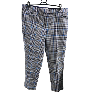 Country Road Womens  Size 16 Straight Leg Pants Black  / Blue / White   11408200 