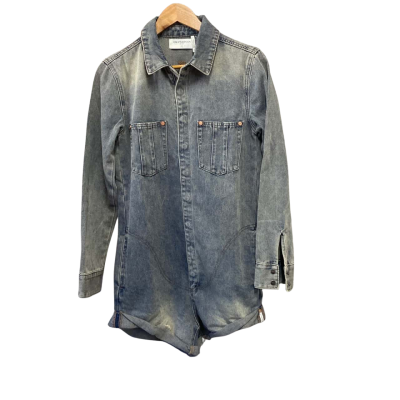 One Teaspoon Womens  Size XS Long Sleeve Playsuit Blue 