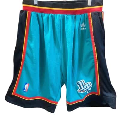 Adidas XL 1998 Detroit Pistons swing man shorts  