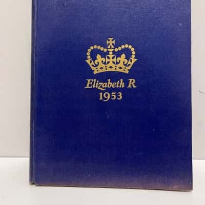 Elizabeth ER coronation memorabilia books