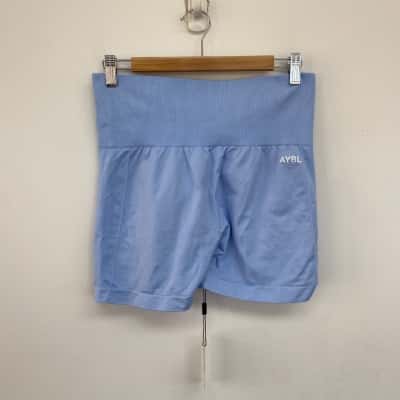 AYBL Sky Blue Empower Seamless Shorts Size L 