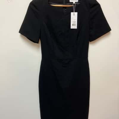 Veronica Maine Womens  Size 6 Work Dress Black  