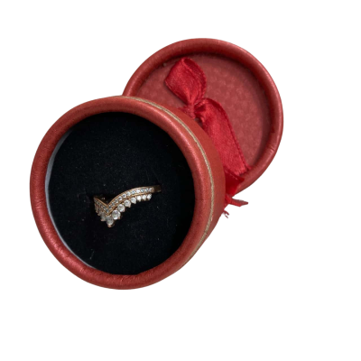 Pandora Princess Wishbone Womens Ring size L