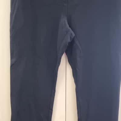 Suzannegrae Womens  Size M Straight Leg Pants Black  