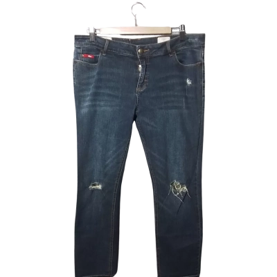 Lee Cooper Womens  Size 14 Girlfriend Jeans Navy Blue 