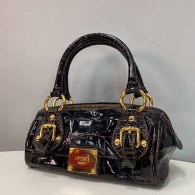 I Ponti Firenze Small Handbag -mock Crocodile Leather
