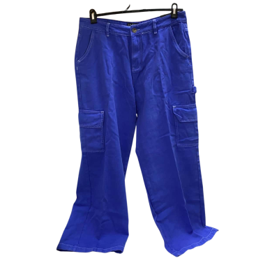 Silent Theory Womens Wide Leg Blue Pants Size 12