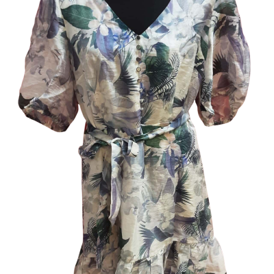 Portmans Womens  Size 16 Floral  Fit and Flare Dress 