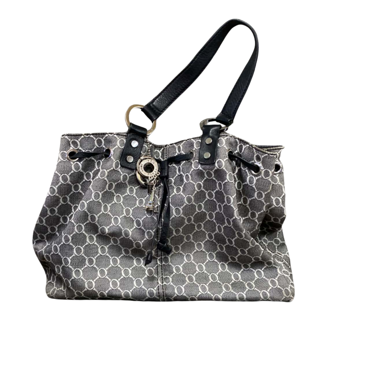 Oroton Womens Handbag Black / Grey (s)