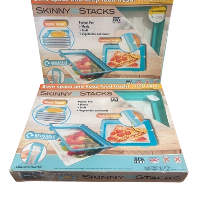 Skinny stacks x 2 packs 