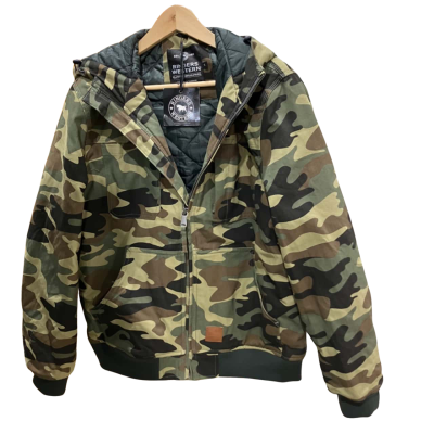  Ringers Western Mens  Size S Hood Jacket Camouflage 