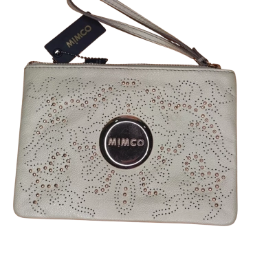 Mimco Womens Purse Beige / Gold 