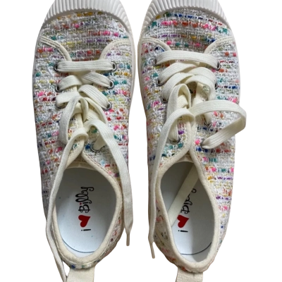  I ❤️ Billy Dinwiddie Rainbow Boucle Fabric Sneakers 