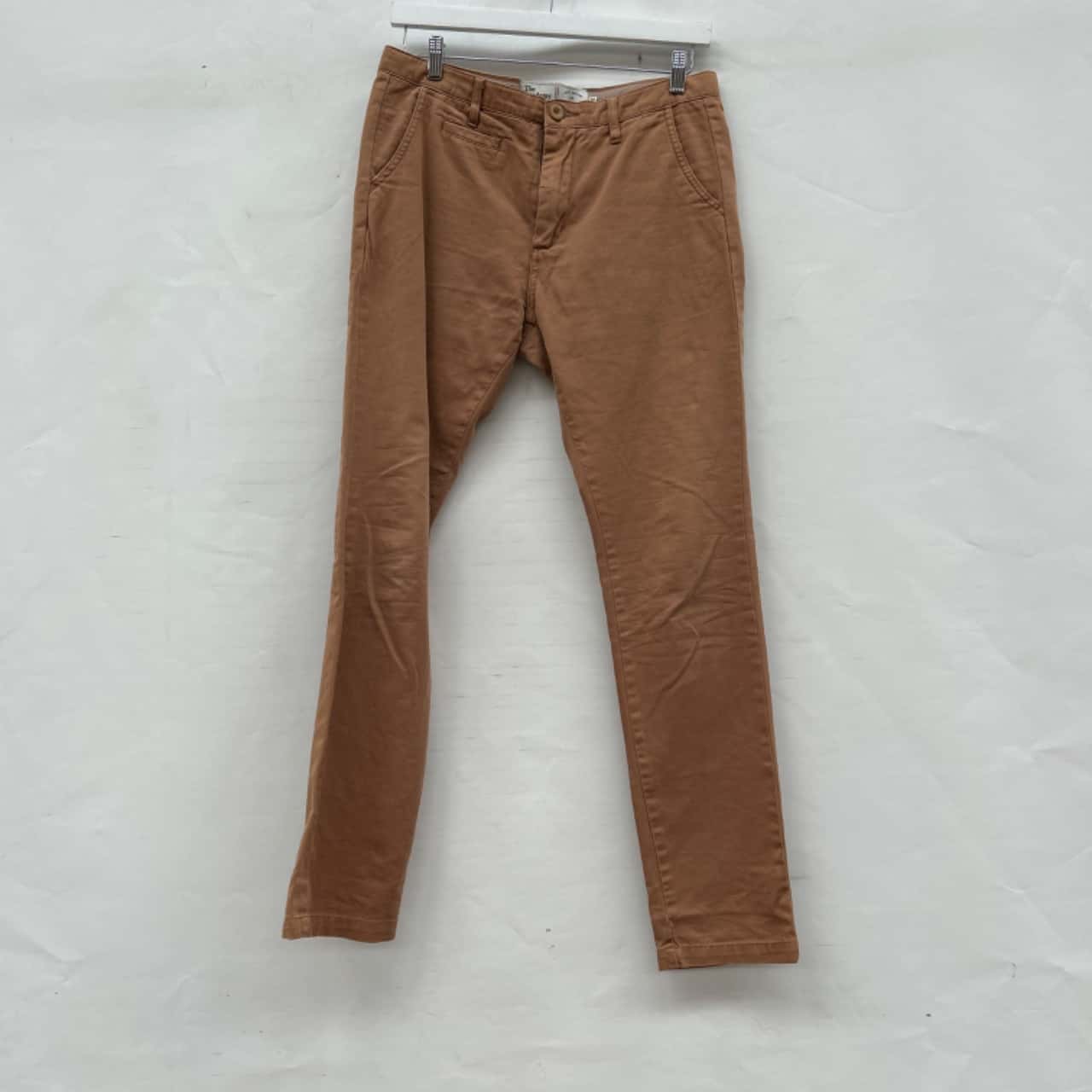 Academy Brand Mens Size 30 Chinos Brown (s)