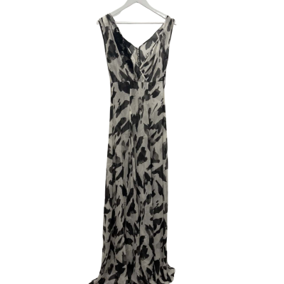 NEW Alex Perry Womens  Size 6 Maxi Dress Black  / White 