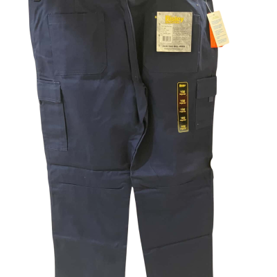 Bisley Mens Cargo Workpant size 102R Navy Blue