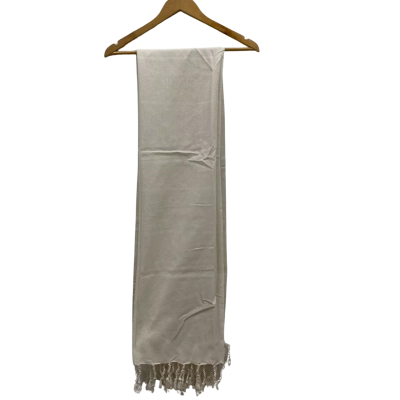 Billie Jo. Women's Cotton Beach Style Scarf Off White 