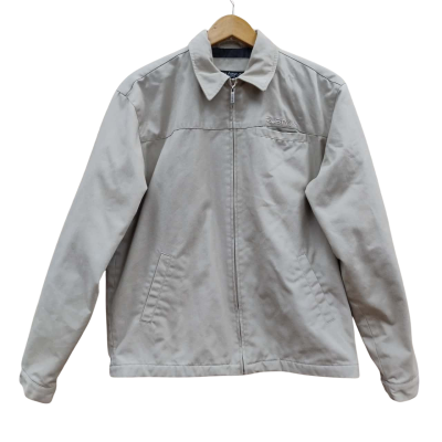 Rusty Mens Size S Front Zipper Khaki