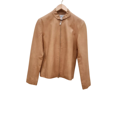 Size M Armani Exchange Genuine Leather Jacket