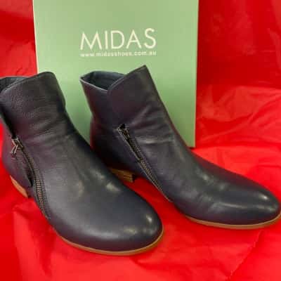 Midas Womens  Size 37 Navy Blue 